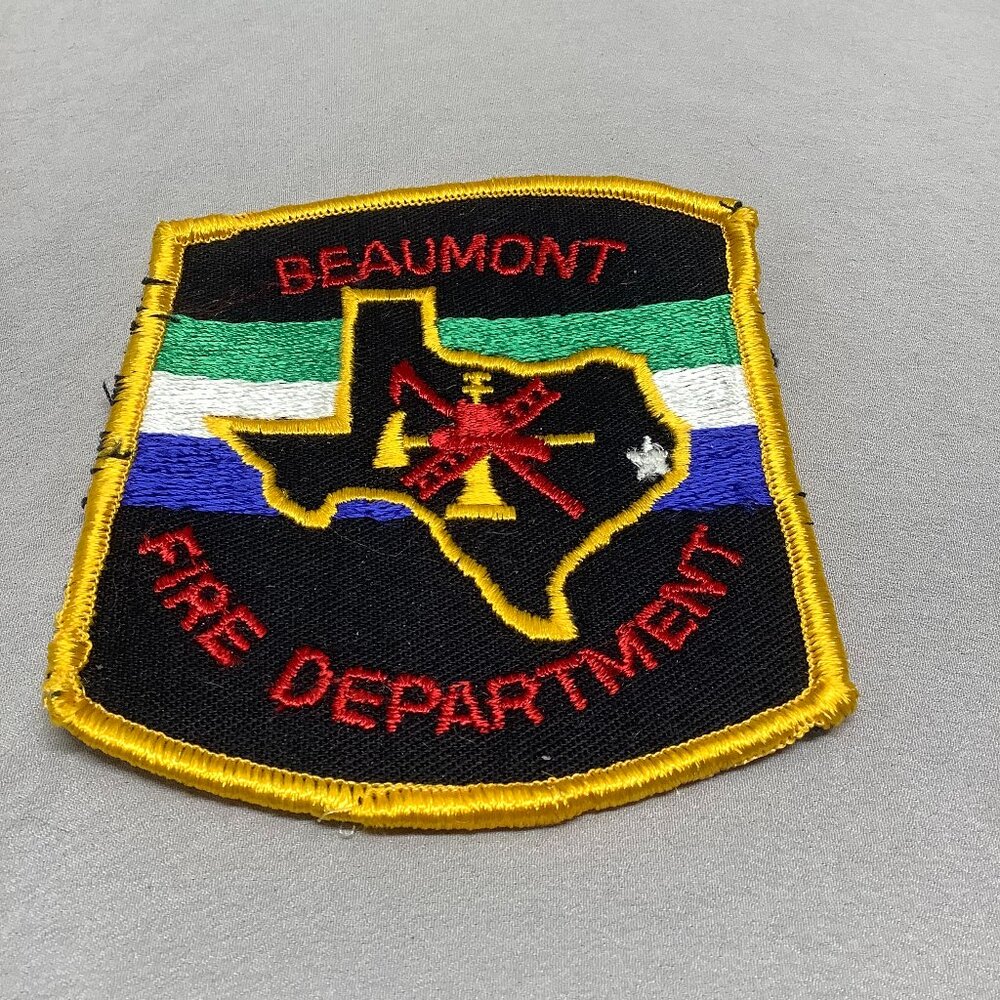 Beaumont Texas Fire Department Patch - New Old Stock